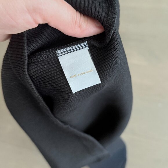 Aime Leon Dore Embroidered Logo Tank Top Mens size L 100% cotton Black - Picture 8 of 9